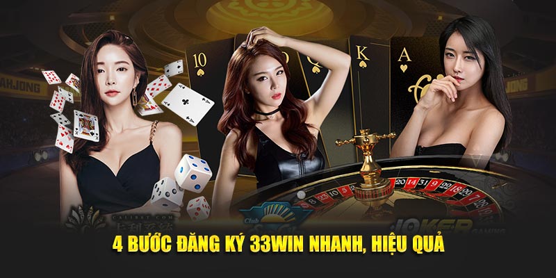 Quy trình đăng ký 33win hiệu quả